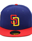 NewEra 59Fifty Padres 2-Tone Blue/Red