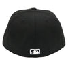 NewEra 59Fifty San Diego Padres Small Logo Black Fitted Hat