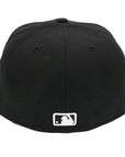 NewEra 59Fifty San Diego Padres Small Logo Black Fitted Hat