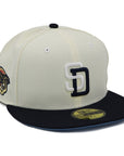 NewEra 59Fifty Padres 2-Tone Chrome/DN Brim