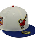 NewEra 59Fifty Swinging Friar Chrome White/Blue Fitted Hat