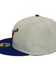 NewEra 59Fifty Swinging Friar Chrome White/Blue Fitted Hat