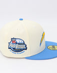 Chargers Cream & Powder Blue Fitted Hat – Pro Bowl Hawaii Patch