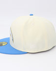 Chargers Cream & Powder Blue Fitted Hat – 50th Anniversary Patch