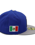 Mexico NewEra 59Fifty 2-Tone Blue/Chrome Fitted Hat