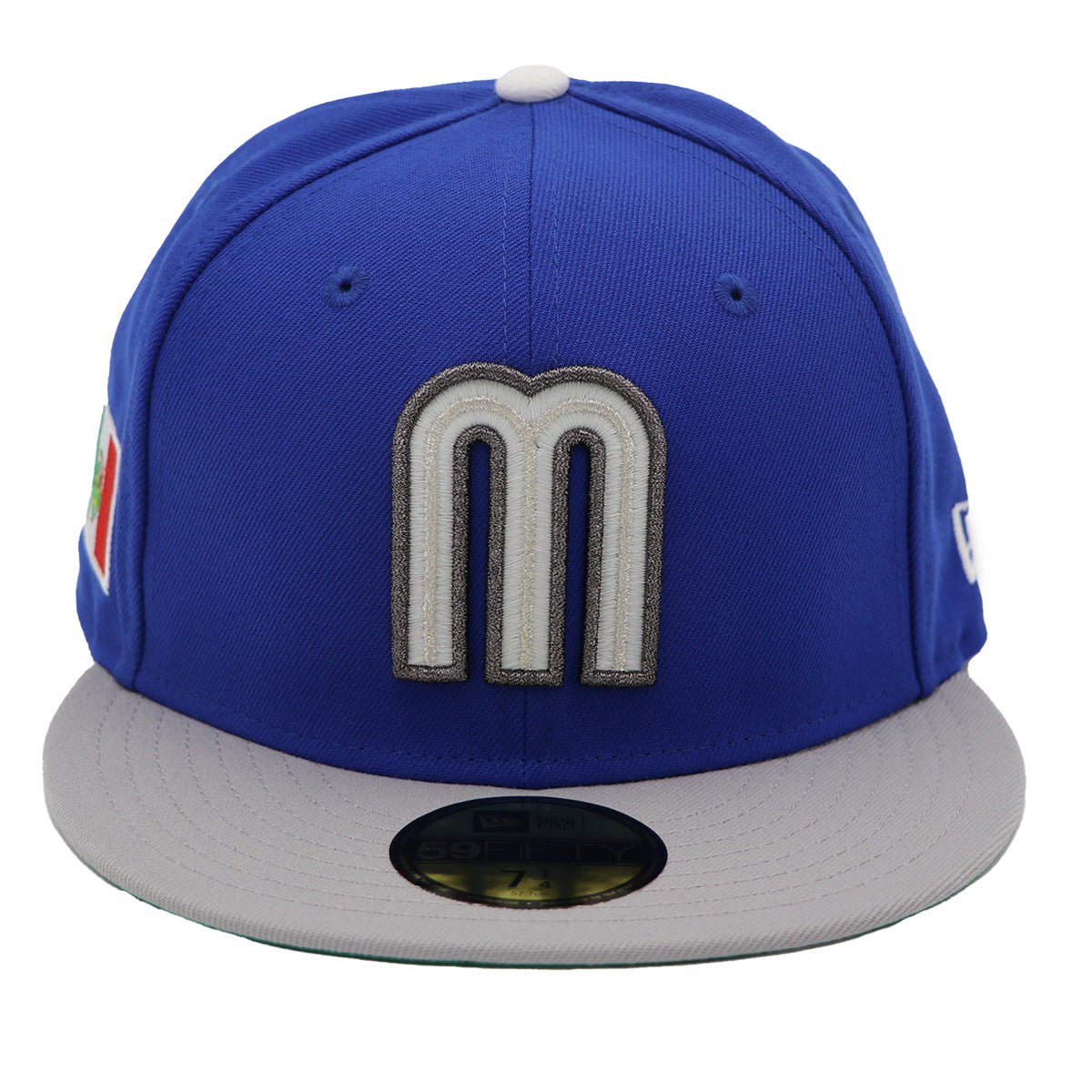 Mexico NewEra 59Fifty 2-Tone Blue/Chrome Fitted Hat