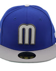 Mexico NewEra 59Fifty 2-Tone Blue/Chrome Fitted Hat