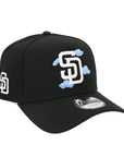 San Diego Padres Cloud Logo Adjustable Hat – New Era 9FORTY Black