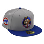 NewEra 59Fifty Chicago Cub 2-Tone Grey/Blue Fitted Hat
