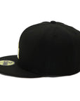 NewEra 59Fifty Los Angeles Dodgers Black Fitted Hat