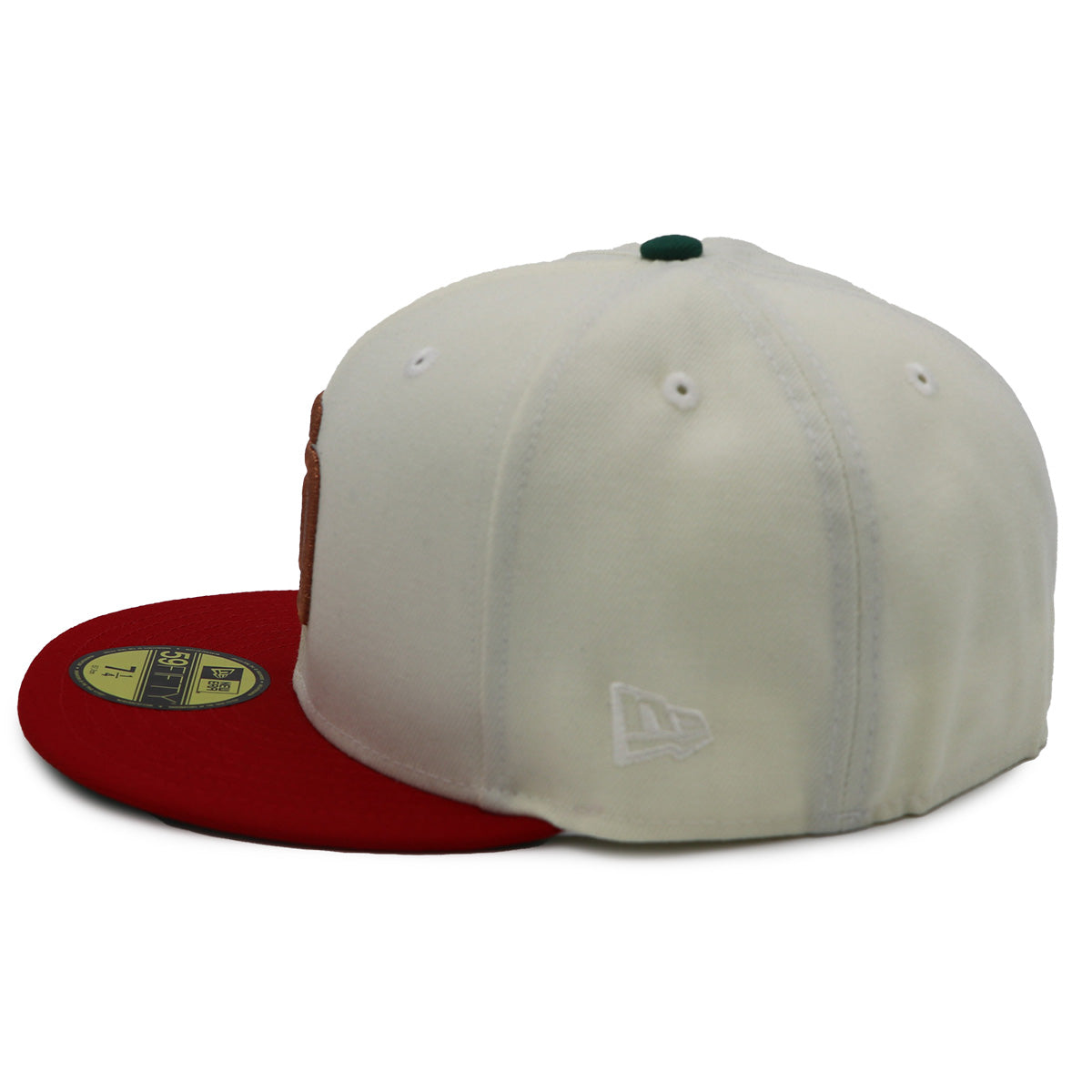 NewEra 59Fifty San Diego Padres 2-Tone Chrome/Red Fitted Hat