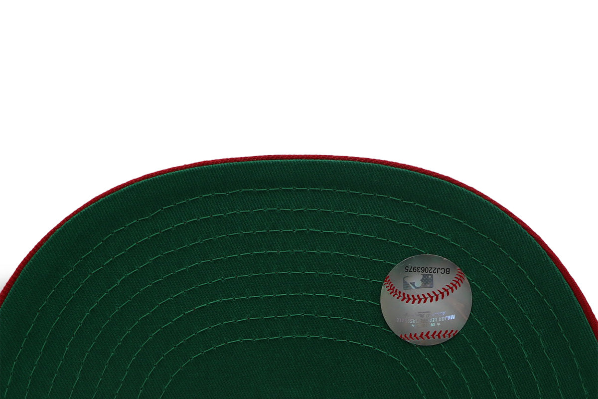 NewEra 59Fifty San Diego Padres 2-Tone Chrome/Red Fitted Hat