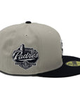 NewEra 59Fifty San Diego Padres 2-Tone Stone/Navy Fitted Hat