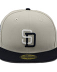 NewEra 59Fifty San Diego Padres 2-Tone Stone/Navy Fitted Hat