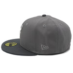 NewEra 59Fifty White Sox Script Grey Fitted Hat
