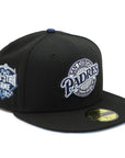 NewEra 59Fifty Padres Baseball Club Black Fitted Hat