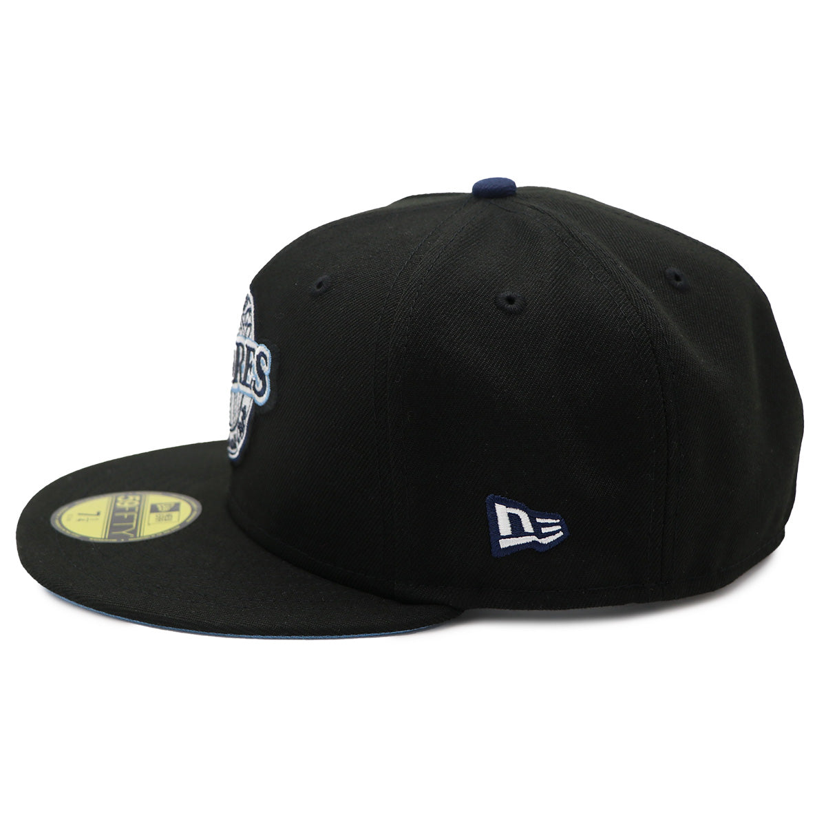 NewEra 59Fifty Padres Baseball Club Black Fitted Hat