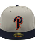 59Fifty Padres P 2-Tone Stone/Navy