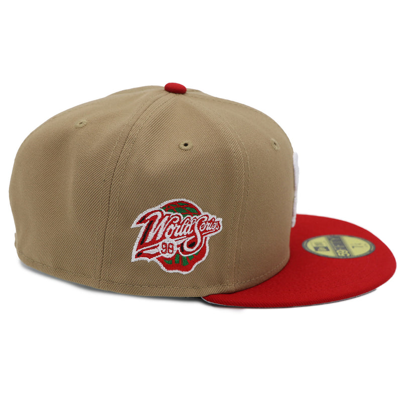 NewEra 59Fifty San Diego Padres 2-Tone Khaki/Red Fitted Hat