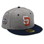 NewEra 59Fifty San Diego Padres 2-Tone Grey/Navy Fitted Hat