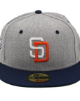 NewEra 59Fifty San Diego Padres 2-Tone Grey/Navy Fitted Hat