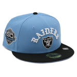 NewEra 59Fifty Las Vegas Raiders 2-Tone Light Blue/Black Fitted Hat