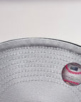 New Era 59Fifty San Diego Padres Swinging Friar Logo With 40th Anniversary Side Patch Black/Platinum