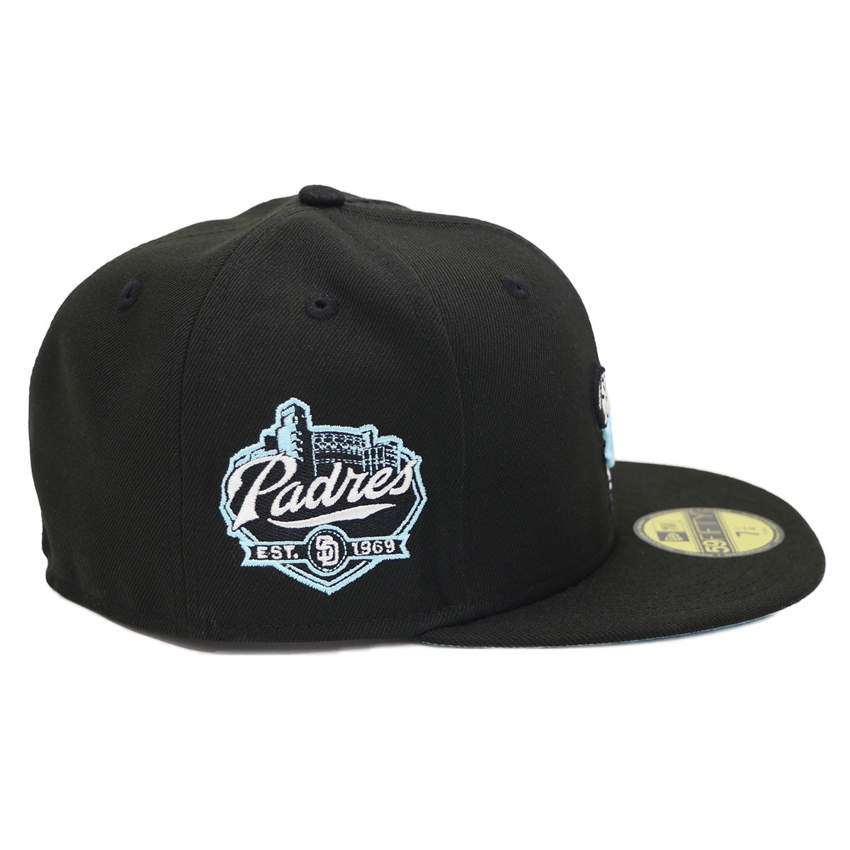 NewEra 59Fifty Swinging Friar Black Fitted Hat