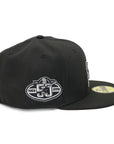 NewEra 59Fifty Swinging Friar Black and White Fitted Hat