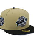 NewEra 59Fifty San Diego Padres 2-Tone Beige/Black Fitted Hat