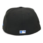 NewEra 59Fifty Swinging Friar 2-Tone Black/Light Blue Fitted Hat