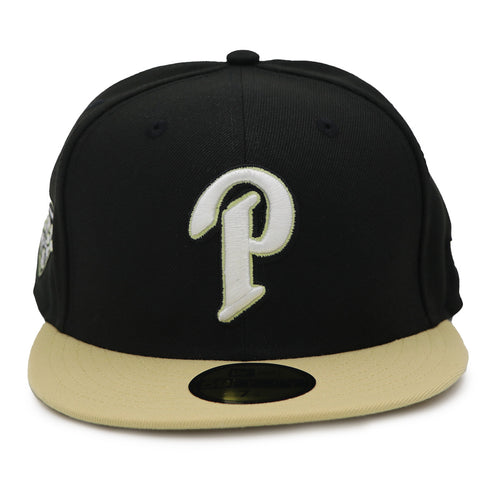 NewEra 59Fifty Padres P 2-Tone Black/Beige Fitted Hat
