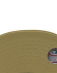 NewEra 59Fifty Padres P 2-Tone Black/Beige Fitted Hat