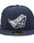 NewEra Anaheim Angeles Navy 50th Ann Hat