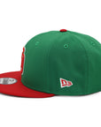 NewEra 9Fifty Padres Green/Red Snapback