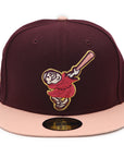 NewEra Swinging Friar Maroon/Pink Hat