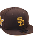 NewEra 9Fifty Retro Padres Brown Snapback