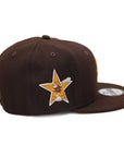 NewEra 9Fifty Retro Padres Brown Snapback