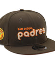 NewEra 9Fifty Retro Padres Brown Snapback