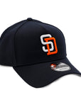 New Era San Diego Padres Basic Navy and Orange Adjustable Hat