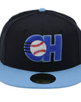 New Era 59Fifty LMB Jalisco Charros Navy and Off White Fitted Hats