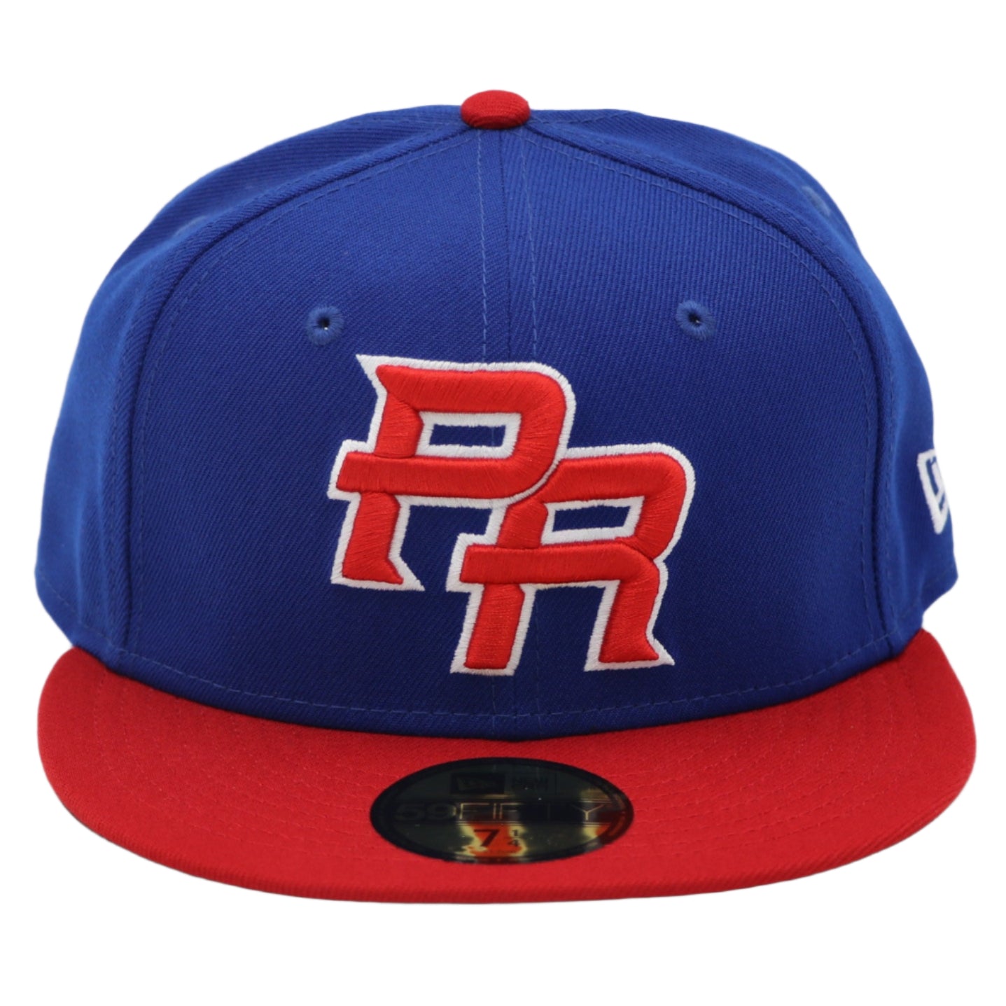 New Era 59Fifty Puerto Rico Fitted Hats 2Tone Red and Blue