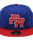 New Era 59Fifty Puerto Rico Fitted Hats 2Tone Red and Blue