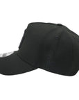 NewEra 9Forty San Diego Padres A-Frame Blackout and Black Side Patch Adjustable Hat