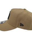 NewEra 9Forty San Diego Padres A-Frame Khaki and Black Adjustable Hat