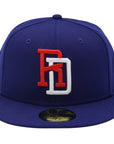 New Era 59Fifty Dominican Republic Fitted Hat 3 Colors Available Red Royal and Stone