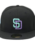 New Era 59Fifty MLB San Diego Padres 1992 All Star Game Black and Mint Fitted hat