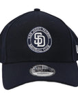 New Era MLB 9Forty San Diego Padres Baseball Club Dark Navy Adjustable Hat