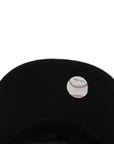 New Era 9Forty SD Padres Stretch-Snap Black and White Hat