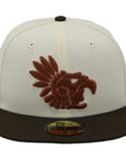 New era 59Fifty Mexico Aztec Off White and Brown Fitted hat